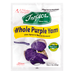 Tropics Whole Filipino Ube (Purple Yam), Frozen 16 oz