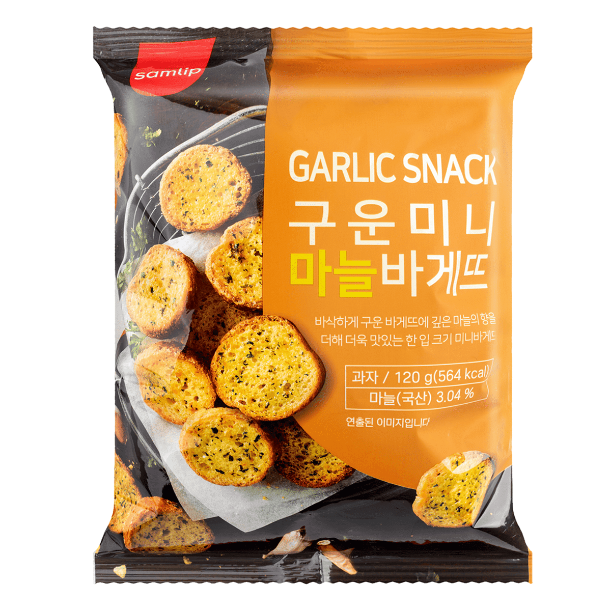 삼립 구운 미니 마늘바게트 120 그램