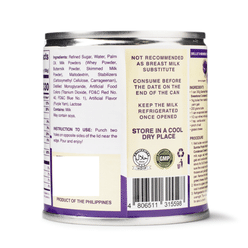 Sunrise Sweetened Condensed Creamer, Purple Yam (Ube) Flavor 390 g