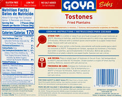 Goya Tostones Fried Plantains 16 oz