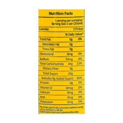 SFC Sparkling Soda Mango Flavor 350 ml