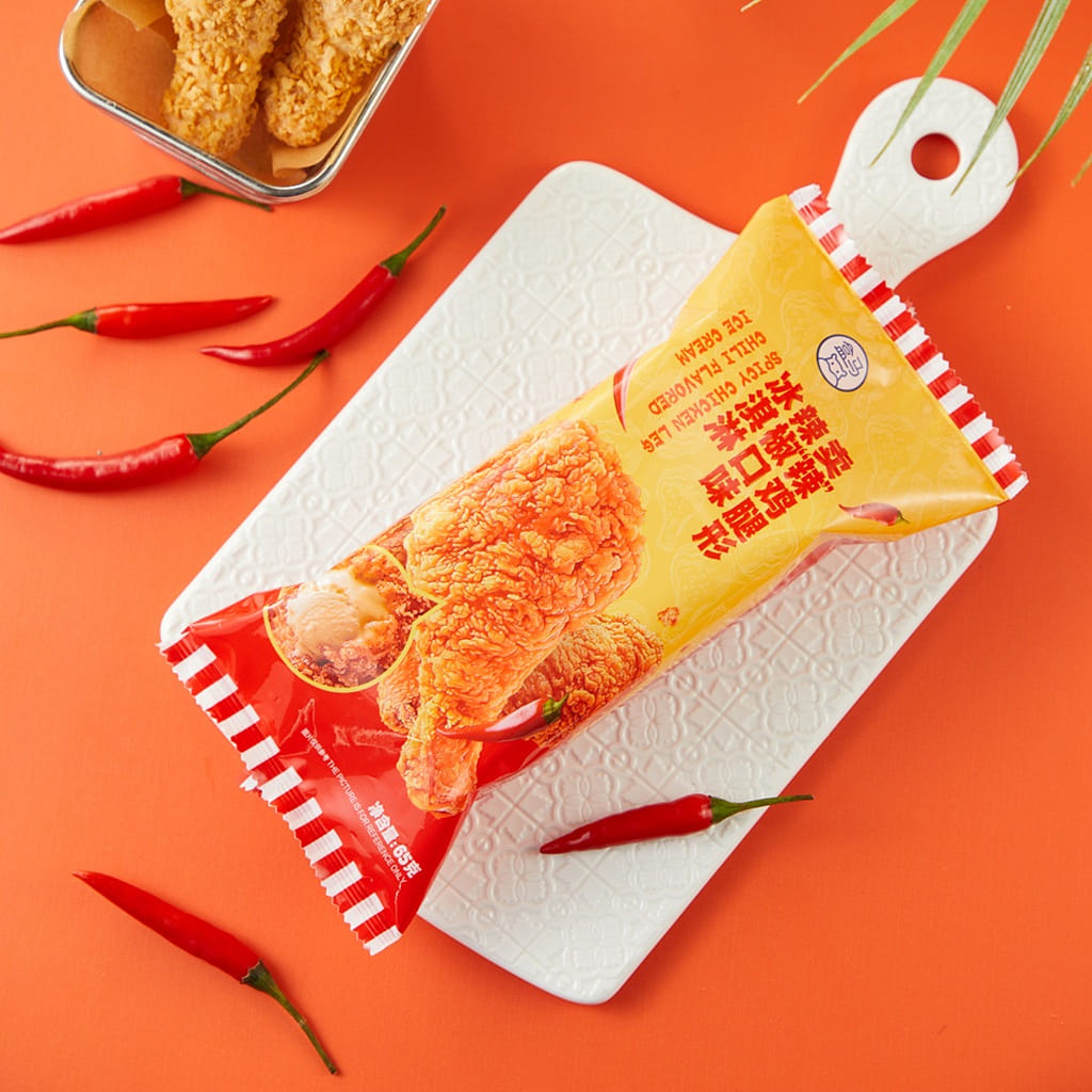 Hema Spicy Chicken Flavored Ice Cream 65 g