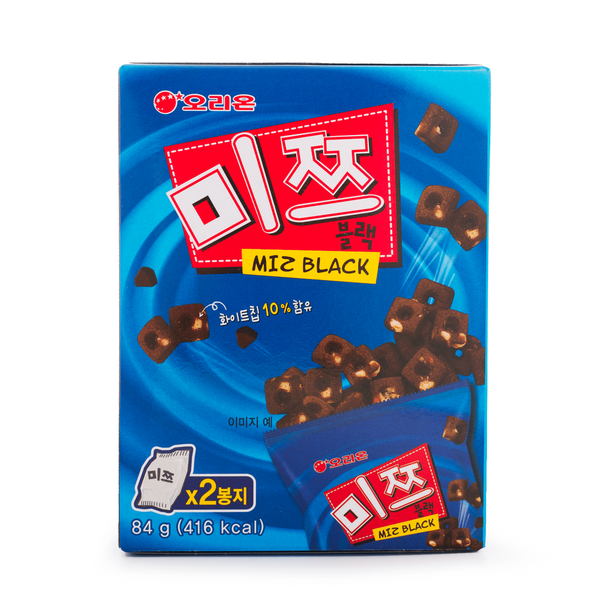 오리온 미쯔 블랙 2봉지입 84 그램*16 팩