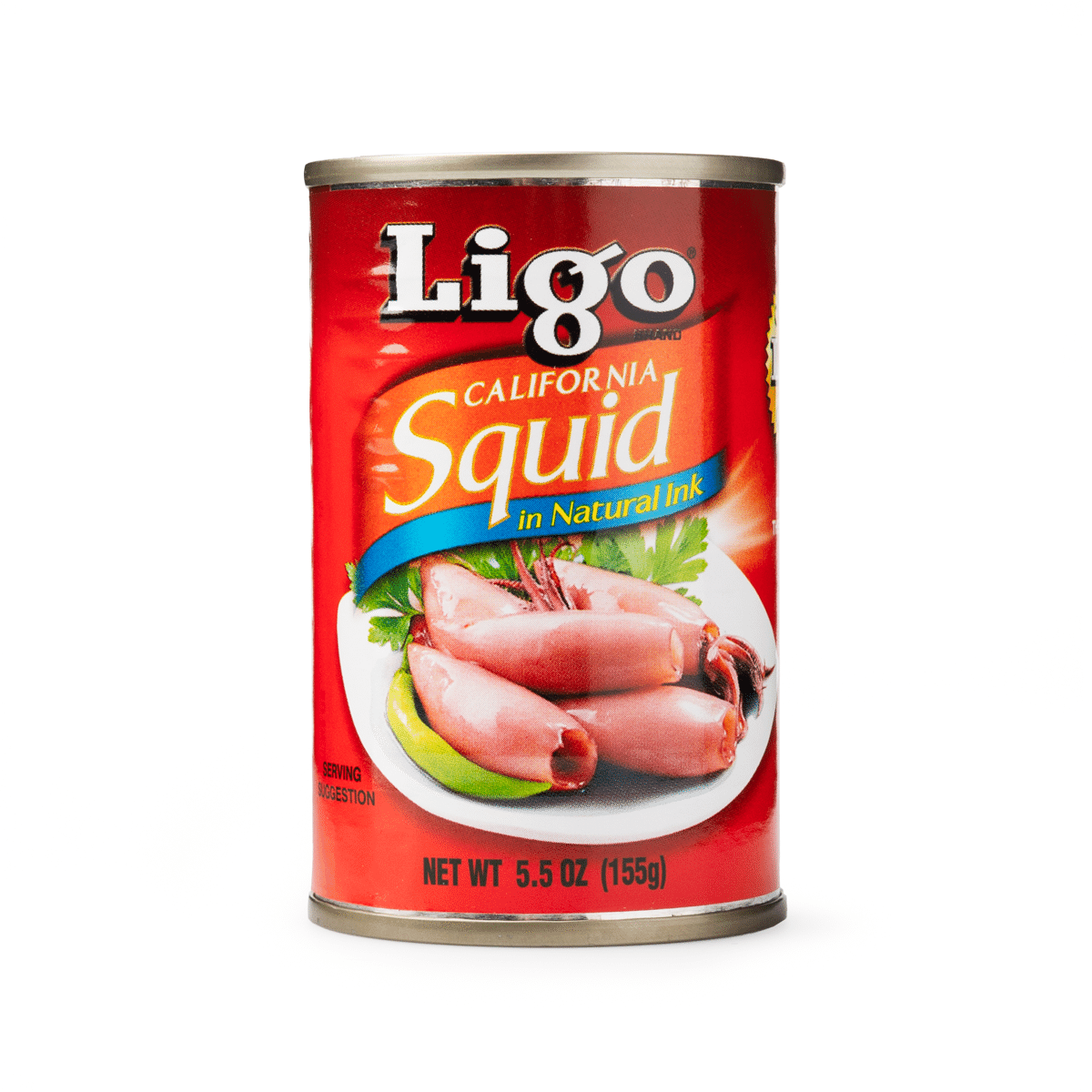Ligo Squid in Natural Ink 5.5 oz