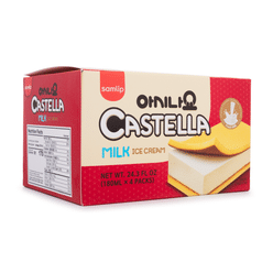 SAMLIP Ashinayo Ice cream, Milk Flavor 4pk 720 ml