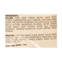 Bibigo Pork and Vegetable Dumpling Frozen 2 lb