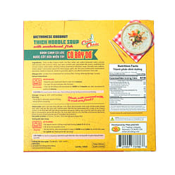 Dragonfly Vietnamese Coconut Thick Noodle Soup with Snakehead Fish, Frozen 350 g