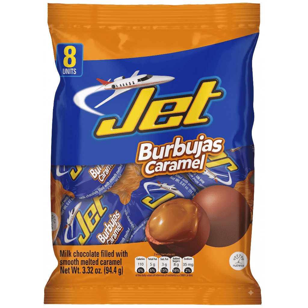 Jet Burbujas Caramel 94.4 g