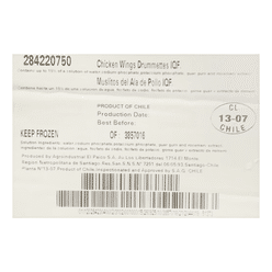 Ariztia IQF Chicken Wing Drummettes 2.2 lb