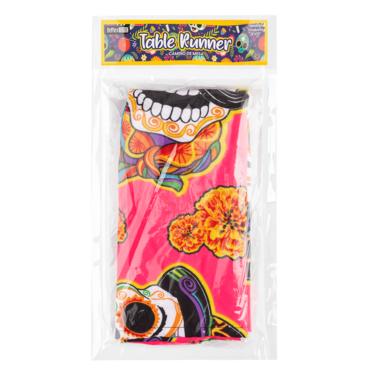 Dia de Los Muertos Table Runner 1 each