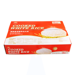 「Newly upgraded packaging」ARAWANA BRAND COOKED WHITE RICE 12 pack 2520G 2520 g