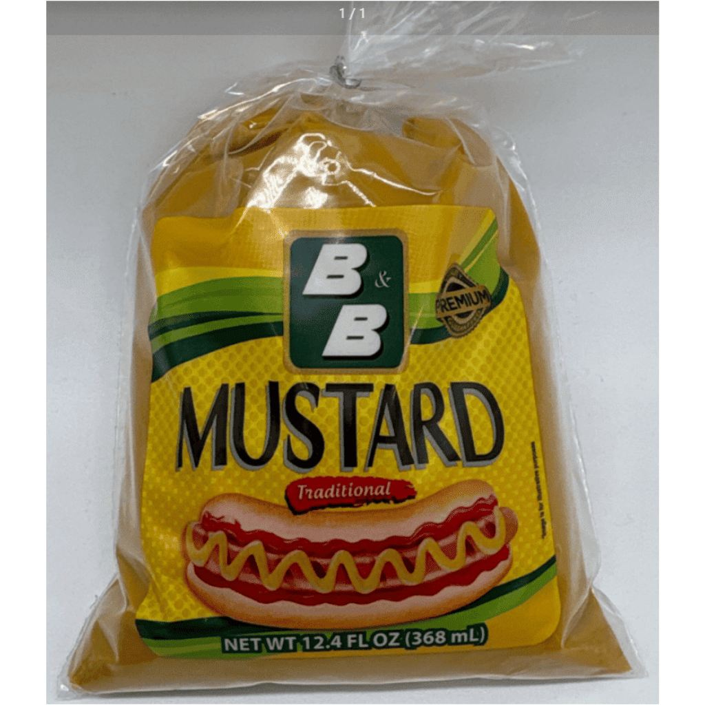 B&B Mustard in a Bag 12.4 oz