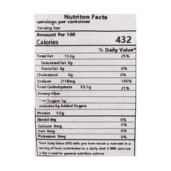 [BJ] Broad Noodles (Sour & Hot Chili Oil) 1 bag 420 g*12 pack