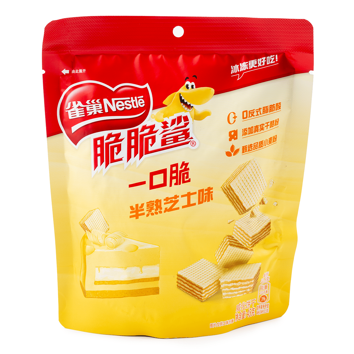Nestle Wafer One-Bite Crispy Semi-Cooked Cheese Flavor 45 g