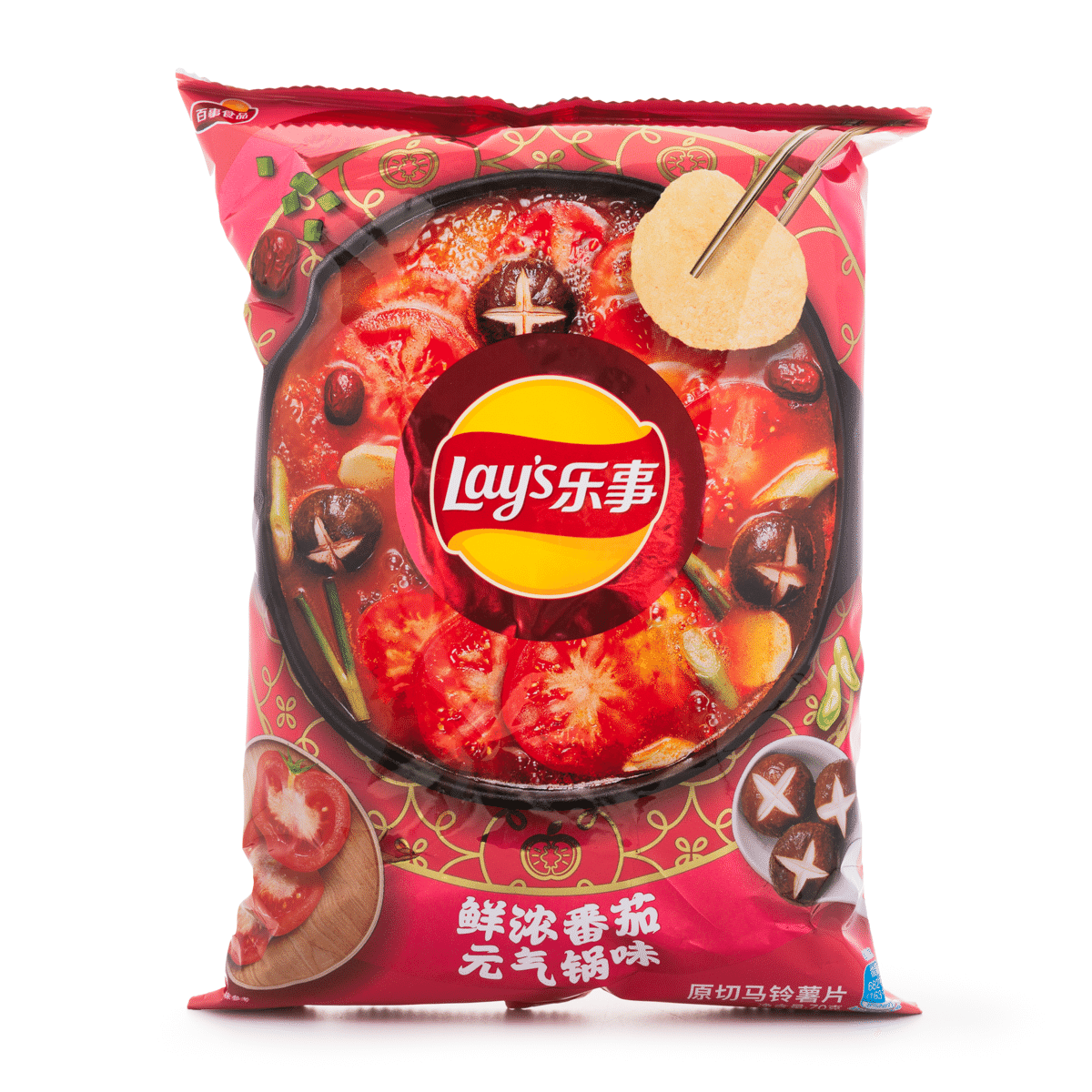 Lay's Potato Chips, Tomato Style Hot Pot Flavor 70 g