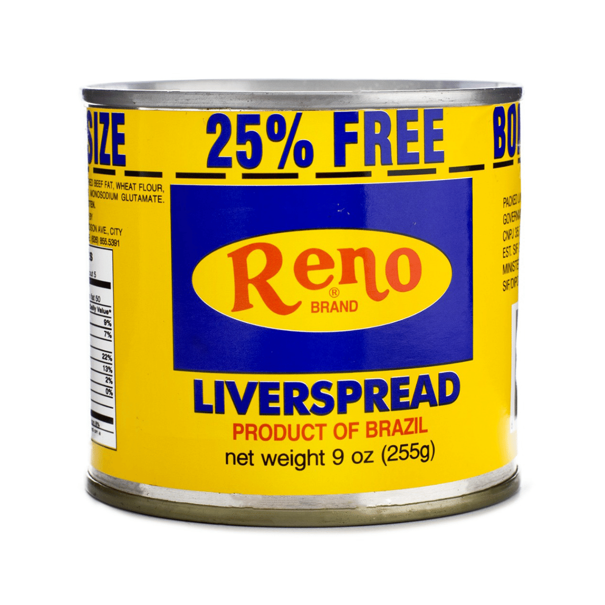Reno Liver Spread 9 oz*24 pack
