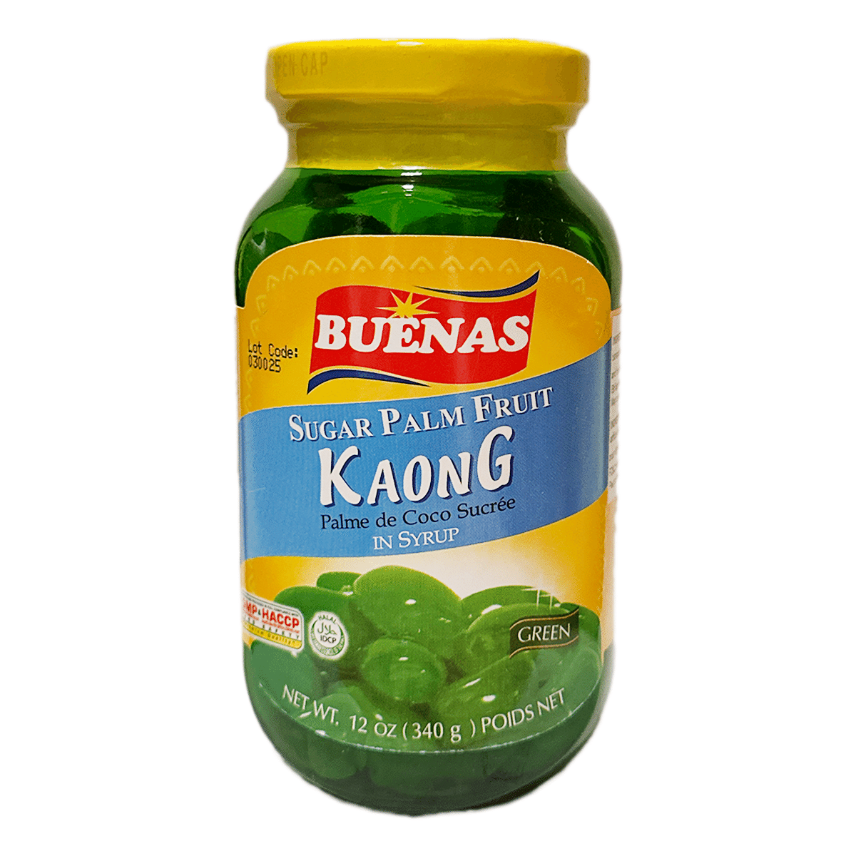 Buenas 설탕야자 열매 (그린) 12 온스