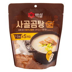 CJ Foods 백설 사골곰탕 100 그램