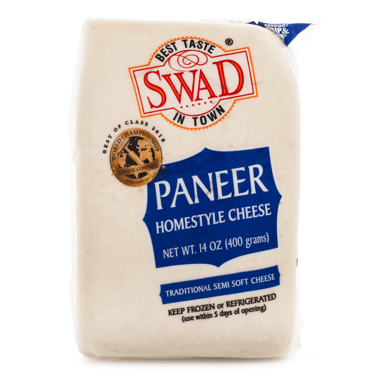 Swad Paneer Block 400 g
