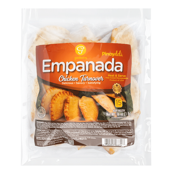 weee_frozen_Goldilocks Chicken Empanada, Frozen 1 lb