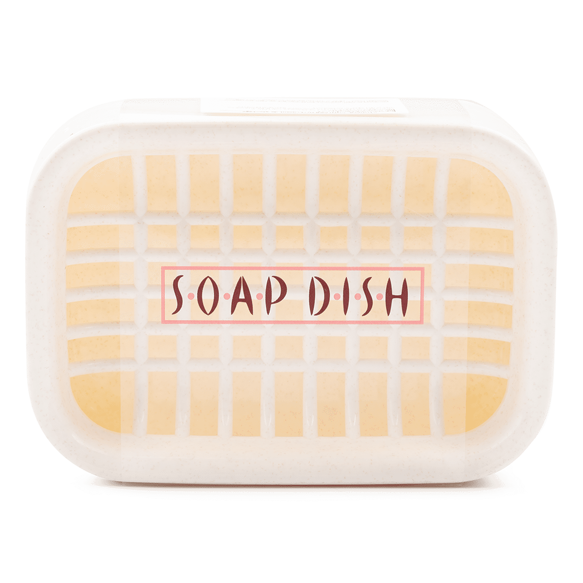 Inomata 진주색 플라스틱 비누받침대 1 개입