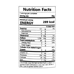 Jeollanam-do Rice Cup Noodle with Kimchi & Fusiform 82 g