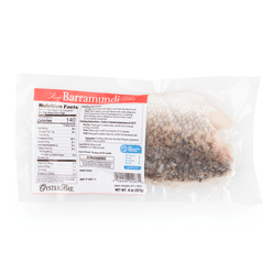 Boneless Barramundi Fillet, Frozen 8-10 oz