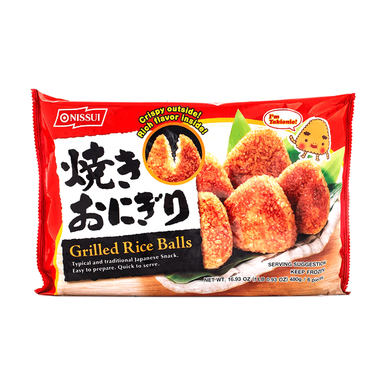 RiceBall.ページ Get Nissui Grilled Rice Balls 6P, Frozen 480 g Delivered | Weee