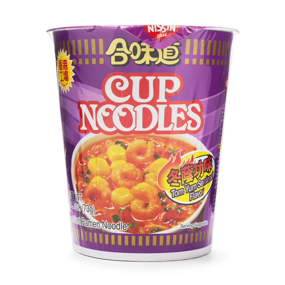 Nissin คัพบะหมี่ รสต้มยำทะเล 2.64 ออนซ์