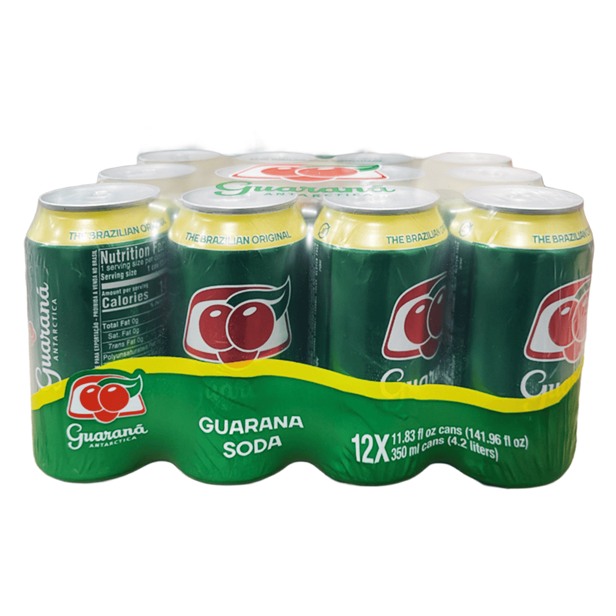 Guarana Antartica, Refrigerante 350 ml*12 latas