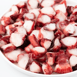 Frozen Cooked Octopus Chunks 1 lb