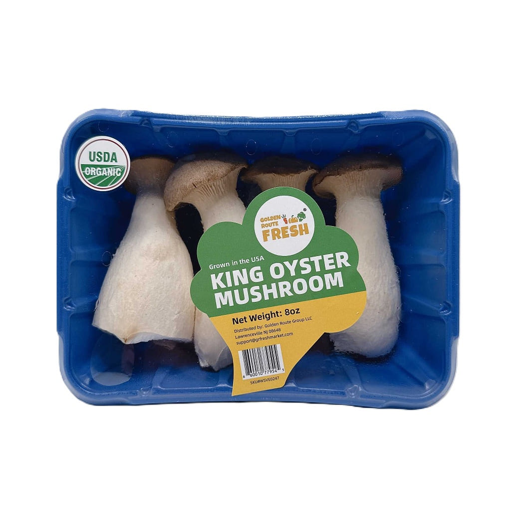 Organic King Oyster Mushrooms 8 oz