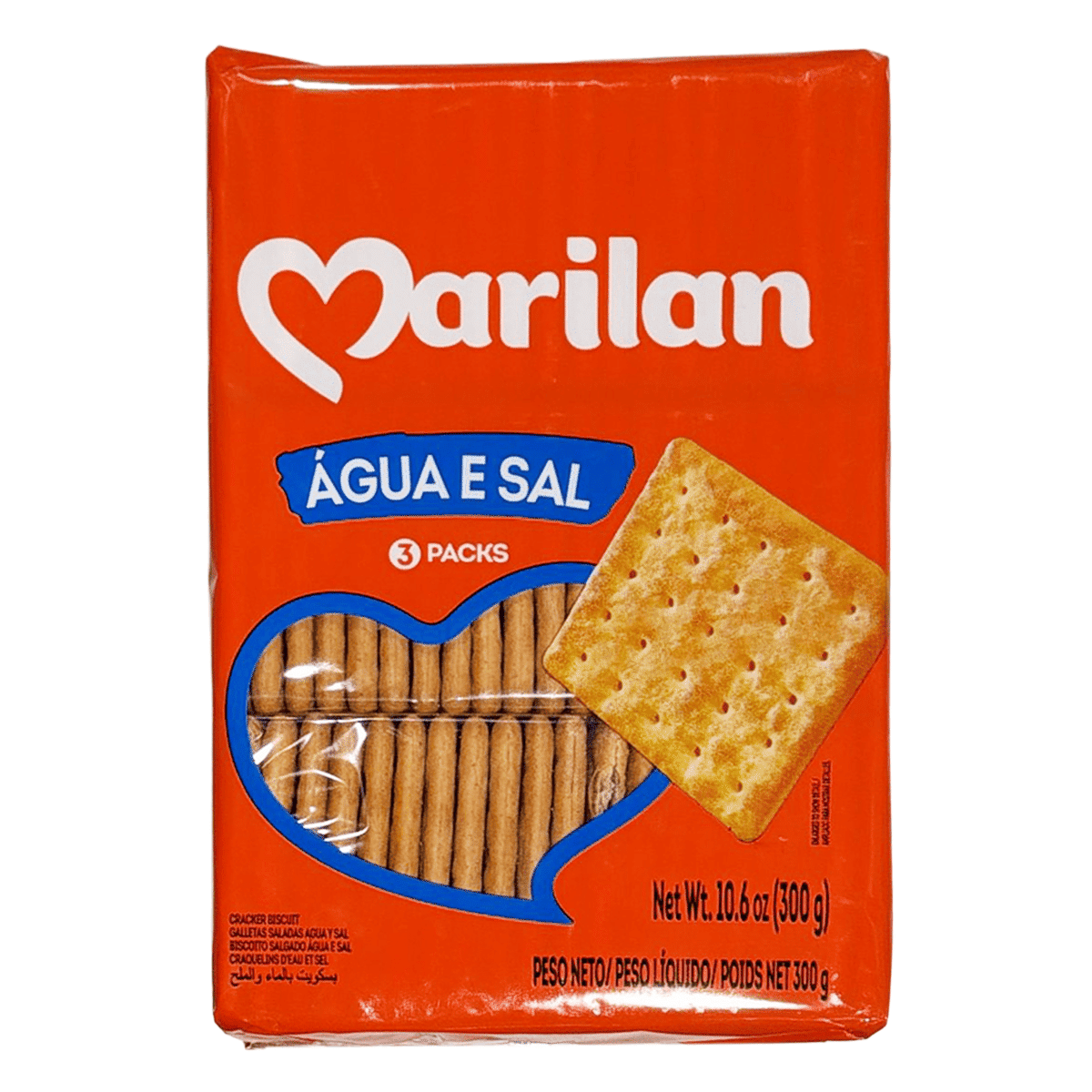 Marilan Water and Salt Crackers 300 g
