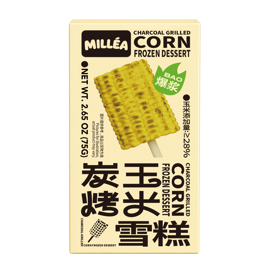 MILLEA 炭烤玉米雪糕 75 克