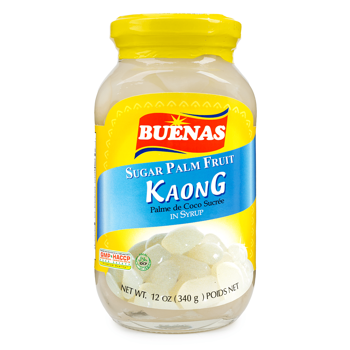 Buenas Kaong 糖漿棕櫚果 12 盎司
