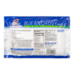 Wild Caught Blue Anchovy Whole 13 oz
