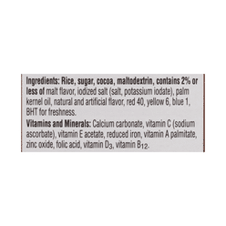 Kellogg's Choco Krispis, Chocolate Sweetened Rice Cereal 290 g