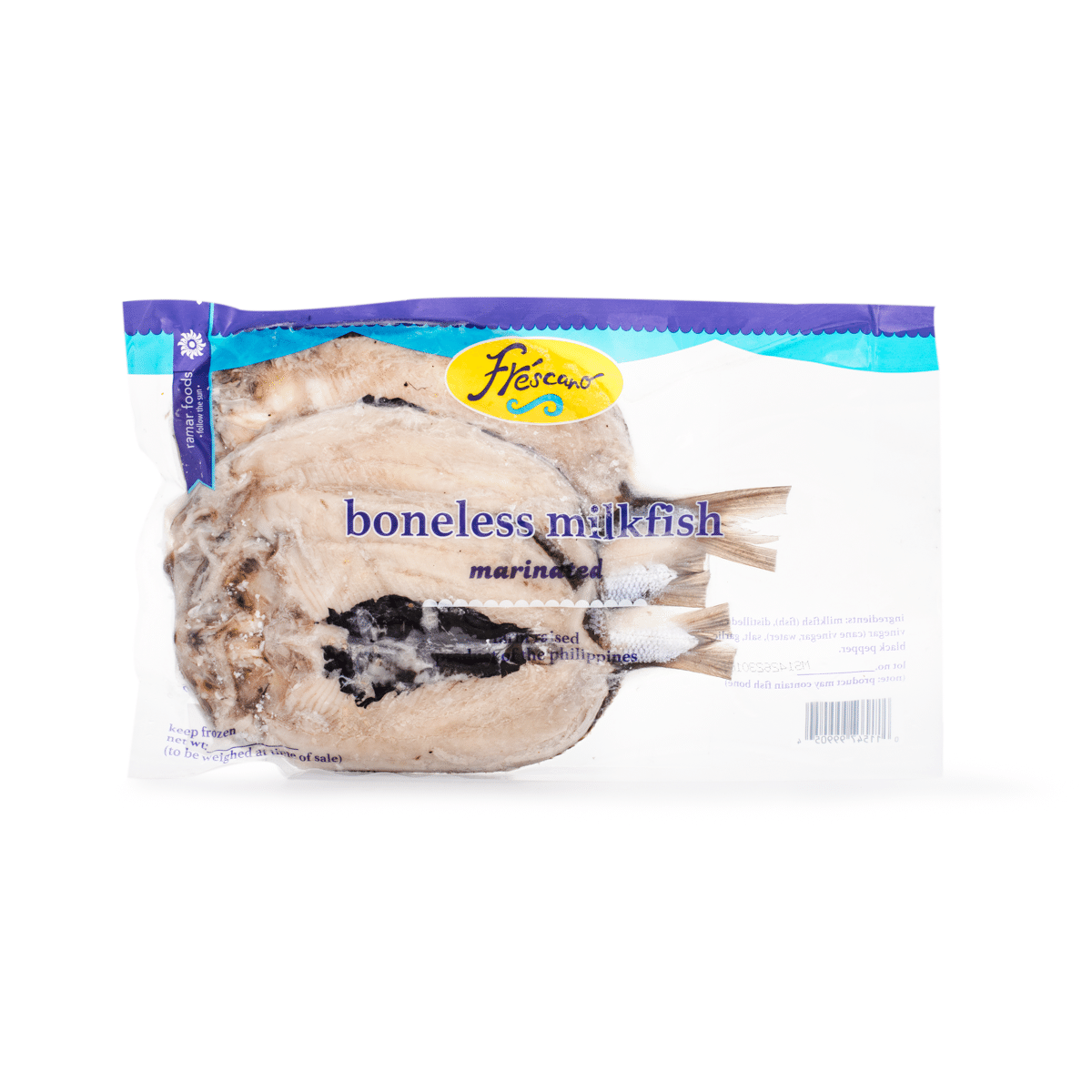 Cá Măng Sữa Rút Xương Ướp Gia Vị Frescano, Đông Lạnh 16 oz