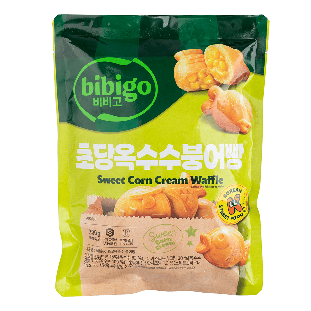 CJ 비비고 초당옥수수 붕어빵 300 그램