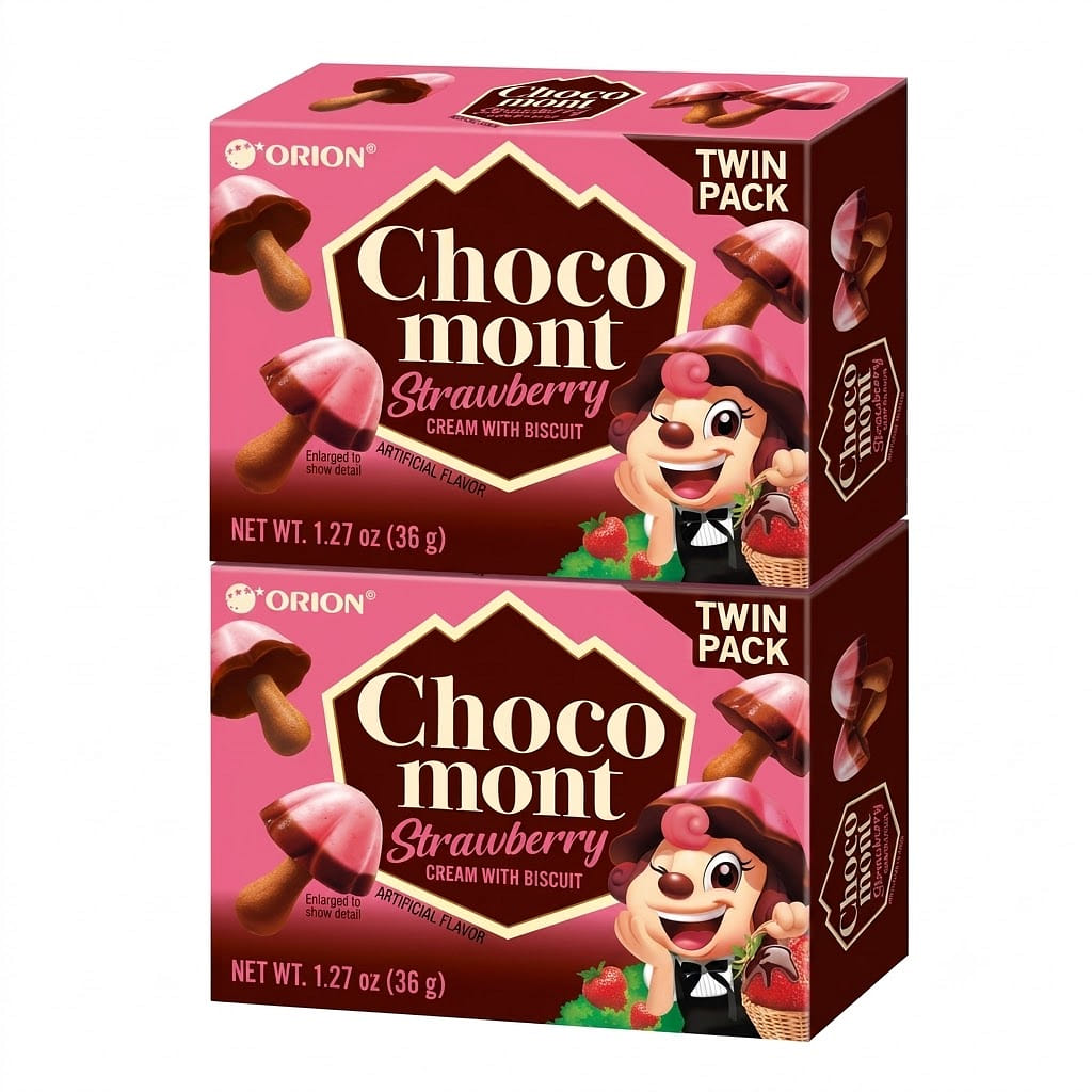 오리온 초코송이 딸기맛 36 그램*2 팩