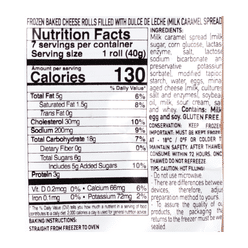 Forno de Minas Cheese Bread Filled with Dulce de Leche 280 g