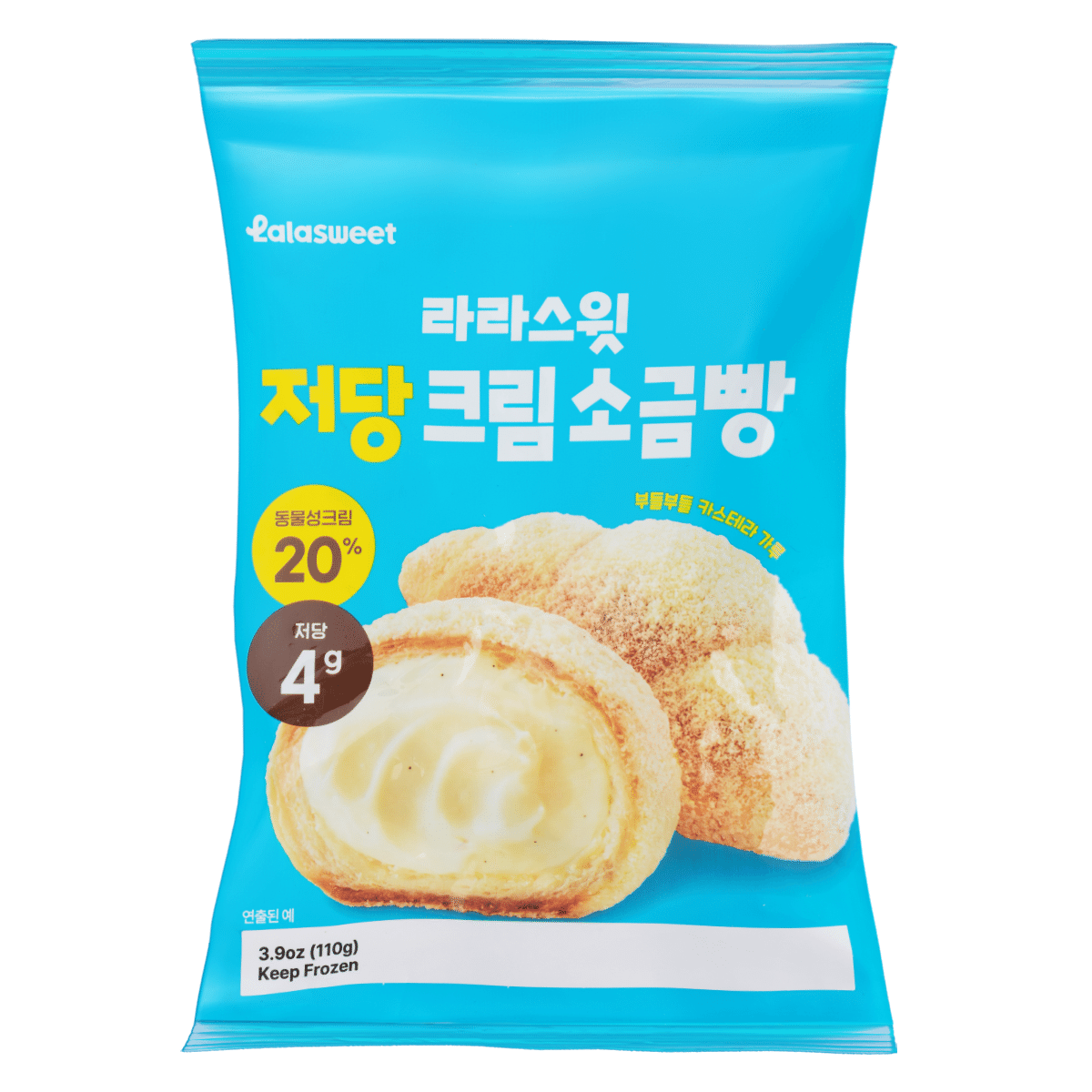 라라스윗 저당 크림 소금빵 110 그램
