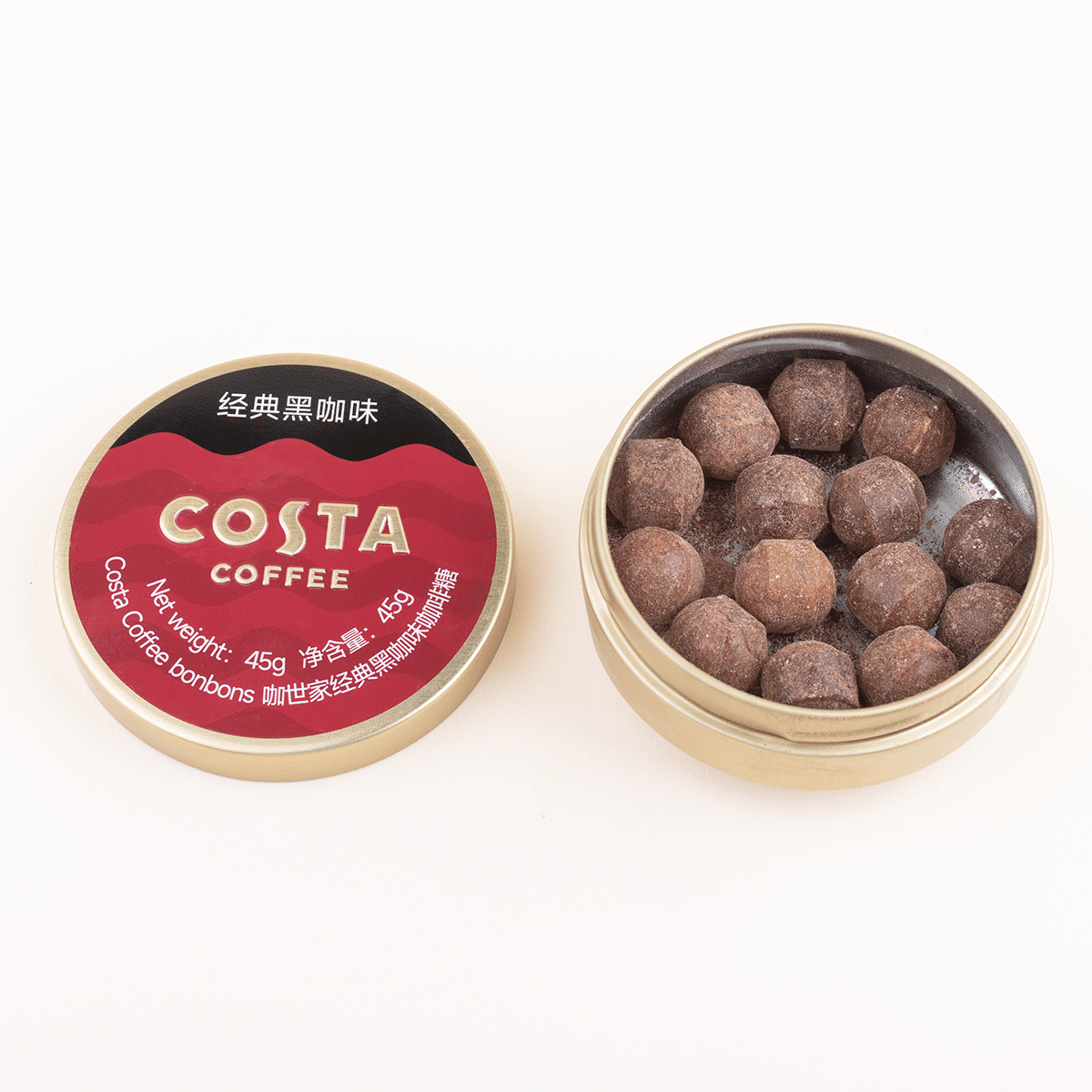 코스타 블랙커피맛 캔디 45 그램