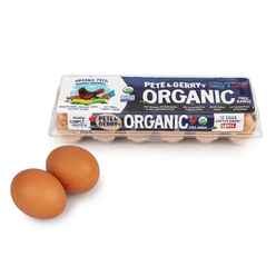Pete and Gerry's Organic Large Brown Eggs 12 ct 12 count