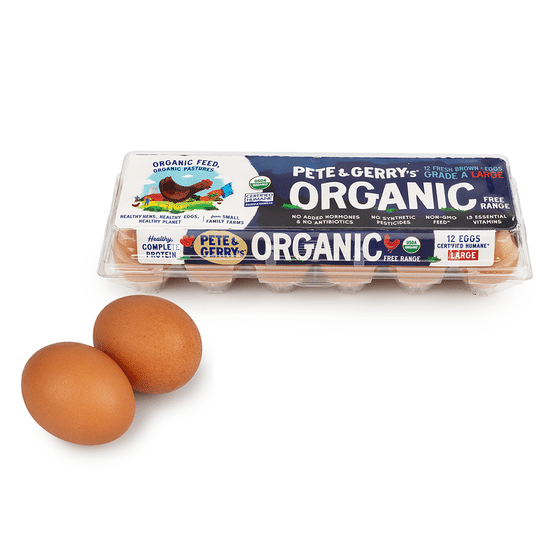 weee_dairy_Pete and Gerry's Organic Large Brown Eggs 12 ct 12 count
