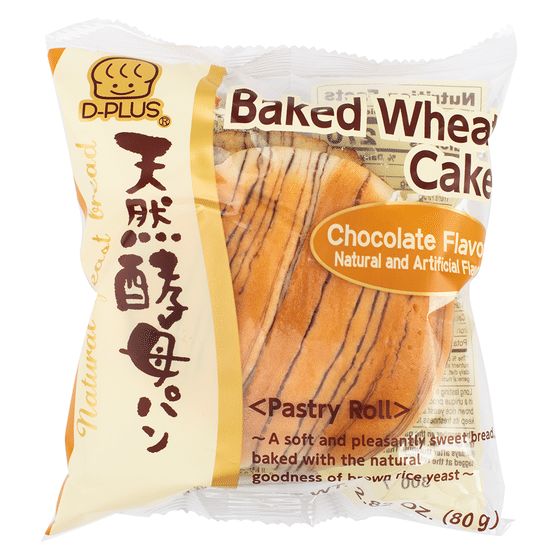 weee_bakery_D-Plus Bread Chocolate Flavor, Frozen 80 g