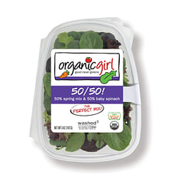 Organic 50/50 Spring Mix & Baby Spinach 5 oz