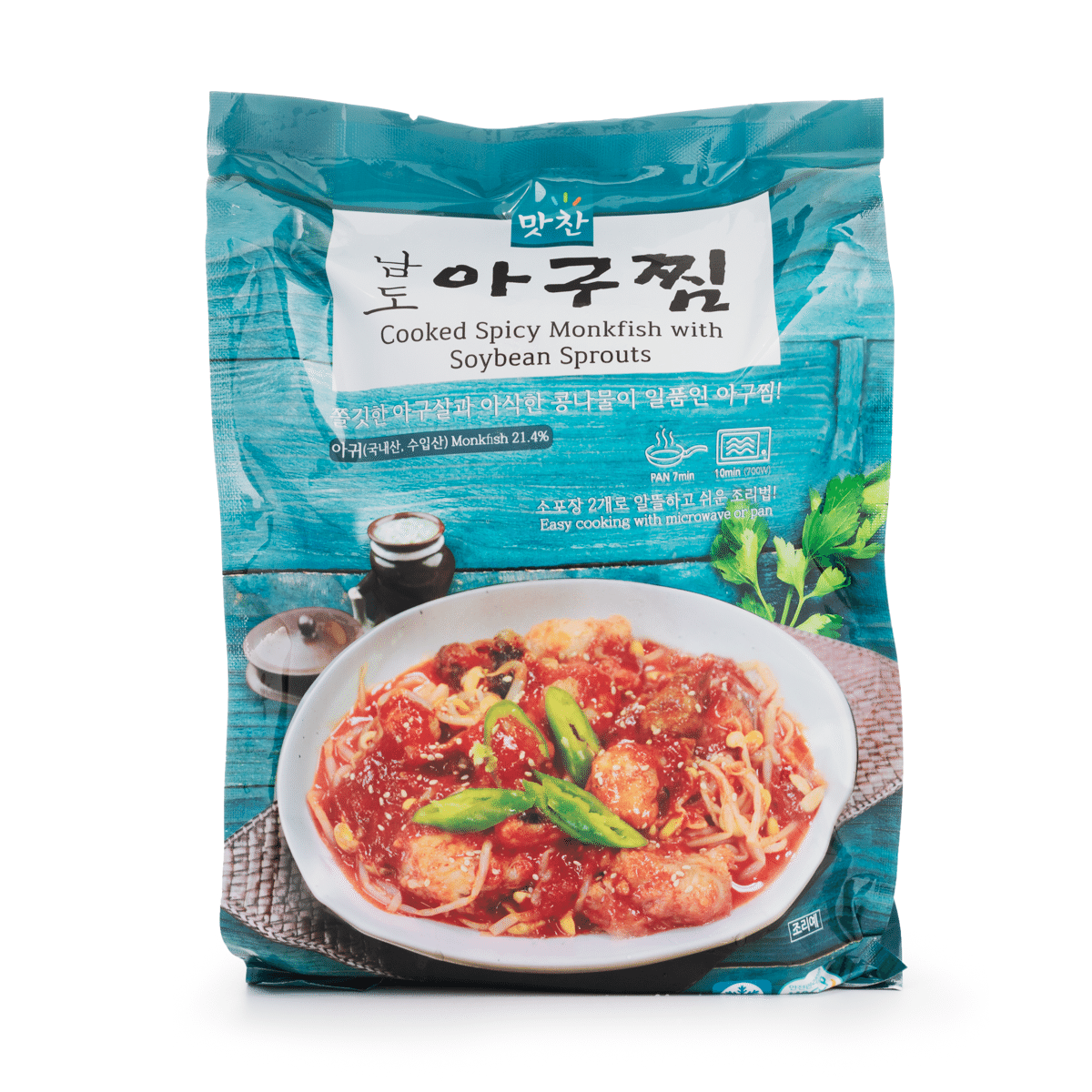 맛찬 매운 아귀찜과 콩나물 1000 그램