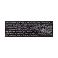 Hoffy Bacon Wrapped Hot Dogs 14 oz