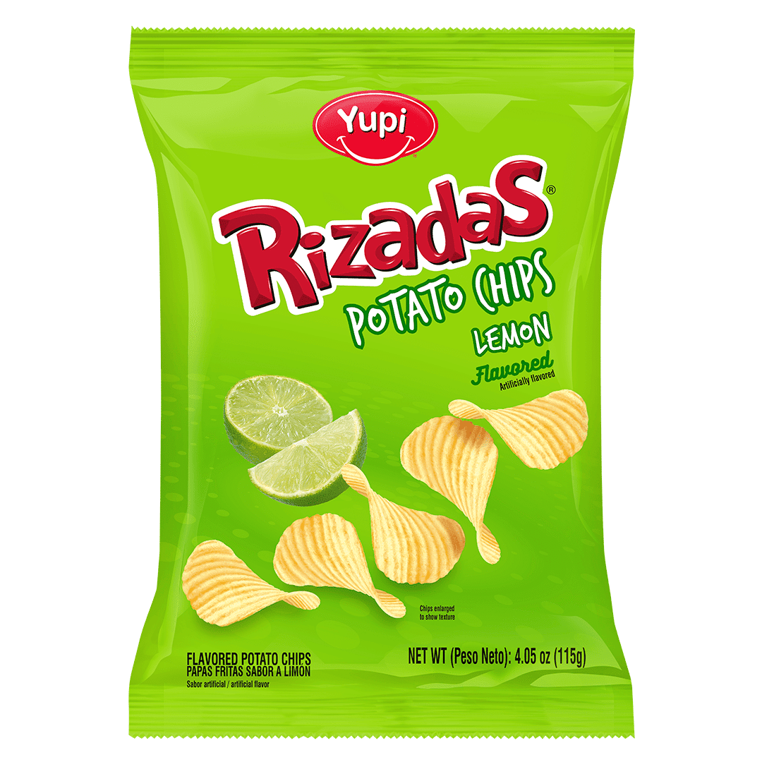 Yupi Rizadas Lemon 115 g